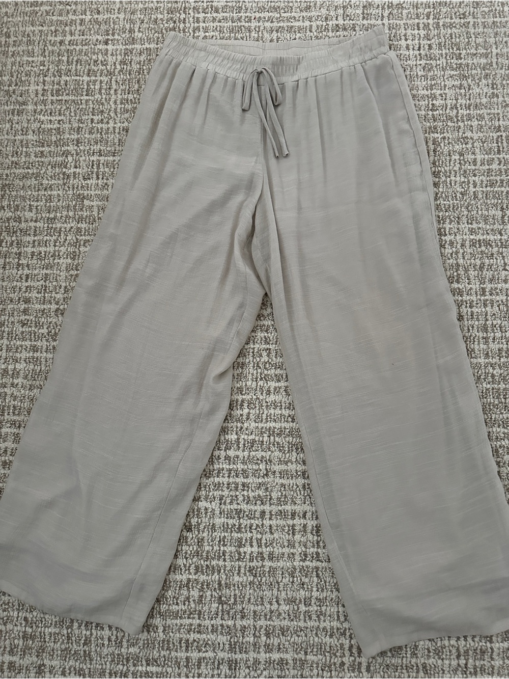 Croft & Barrow Palazzo Wide Leg Lined Pants Women's Large